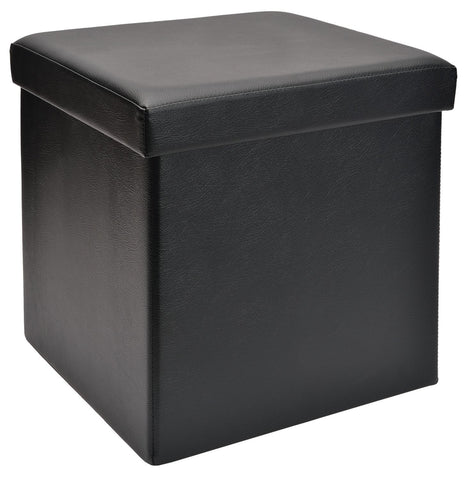 FHE 15" Folding Storage Cube - Black