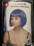 Masquerade Wig Short Blue Hair - 130215
