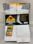 Fruit of the Loom Men's 5 Pair Work Gear Heavy Duty Crews Socks