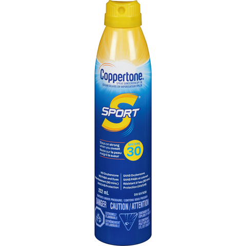 Coppertone 222ml Sport Sunscreen SPF30