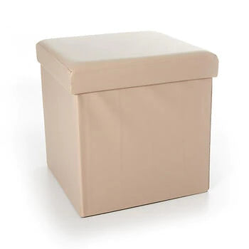 FHE 15" Folding Storage Cube - Taupe