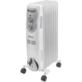 CLASSIC 1500W Oil-Filled Heater - with Thermostat, White
