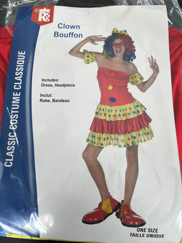 Women's Clown Classic Costume (143 950)