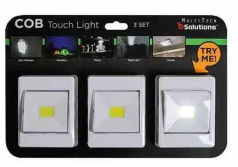 MultiTech Solutions 3 Set Cob Touch Light