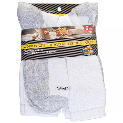 Dickies 6 Pair Work Socks