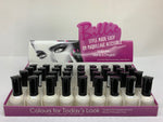 36 Bottle Billie French White Nail Enamel Set
