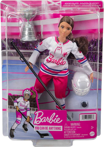 Barbie You Can Be Anything Hockey Player