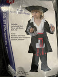 Kid's Pirate Costume  2T-4T(139 520)*